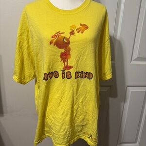 Port and Company Yellow Short Sleeve Tee